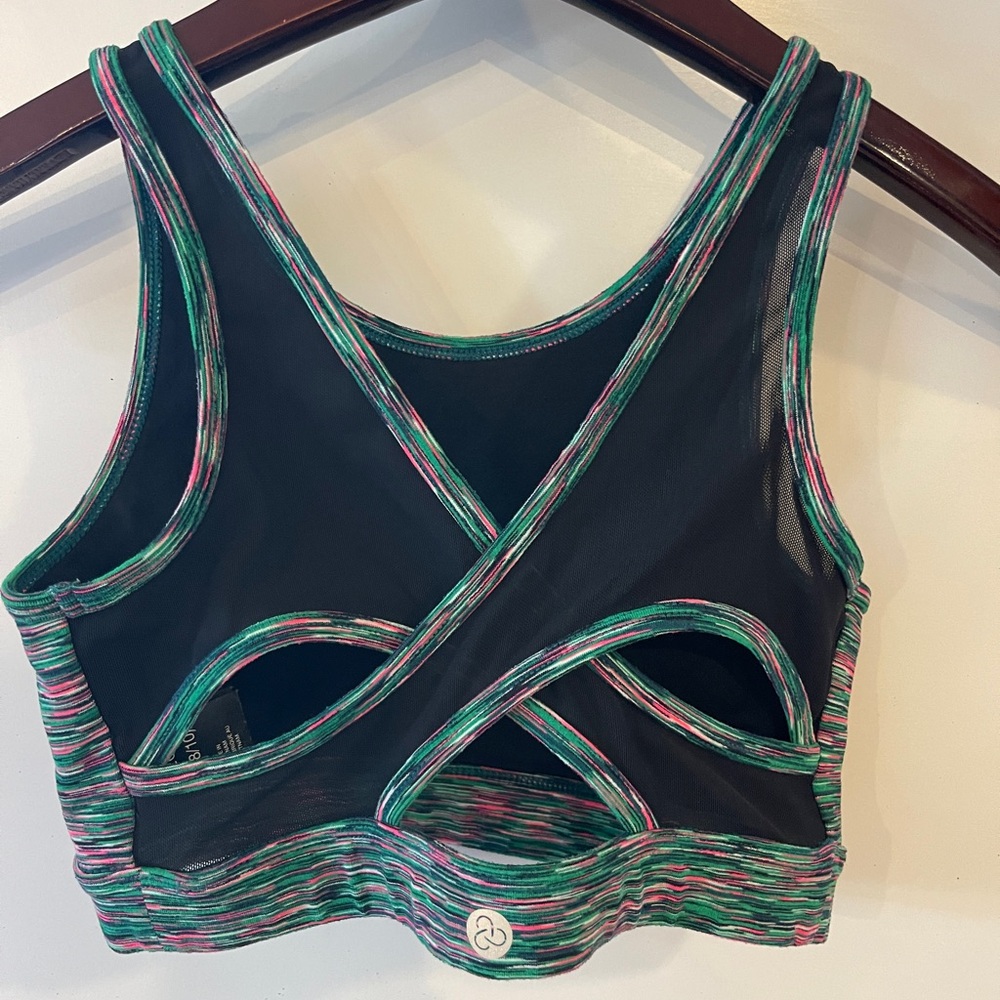 Tween Girls Multicolor Sports Bra